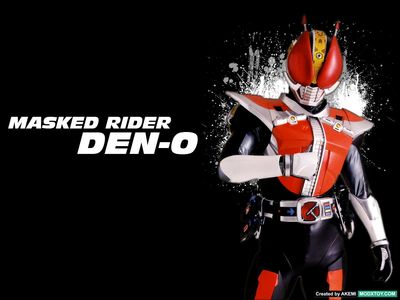 Toshihiko Seki and Seiji Takaiwa in Kamen Rider Den-O (2007)