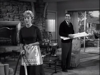 Connie Hines and Alan Young in Mister Ed (1961)