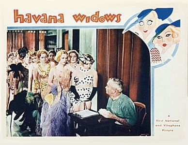Joan Blondell, Glenda Farrell, Noel Francis, and Charles C. Wilson in Havana Widows (1933)