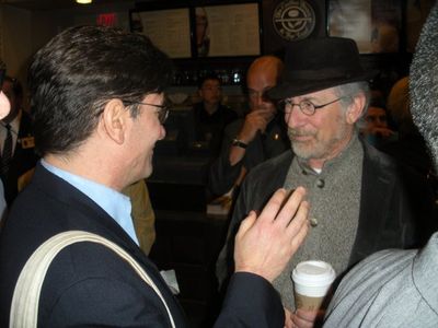 Steven Spielberg and Terry Keefe