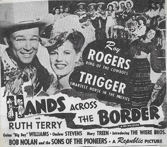 Roy Rogers and Ruth Terry in Hands Across the Border (1944)