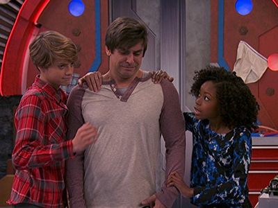 Cooper Barnes, Riele Downs, and Jace Norman in Henry Danger (2014)