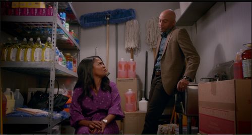 Nia Long and James Lesure in Uncle Buck (2016)