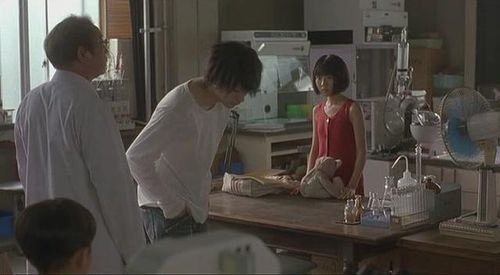 Sei Hiraizumi, Ken'ichi Matsuyama, Mayuko Fukuda, and Narushi Fukuda in Death Note: L Change the World (2008)