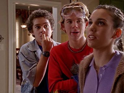 Christy Carlson Romano, Shia LaBeouf, and A.J. Trauth in Even Stevens (2000)