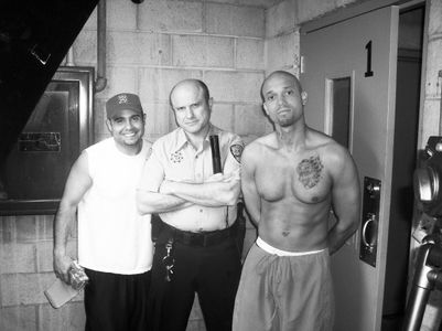 On the set of Fighter and the Clown 2010