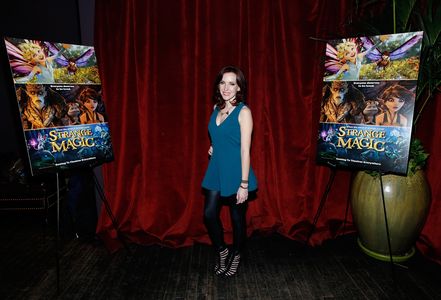 Meredith Anne Bull at an event for Strange Magic (2015)