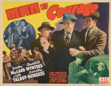 Barton MacLane, Lyle Talbot, Forrest Taylor, Charlotte Wynters, and Frank Yaconelli in Man of Courage (1943)