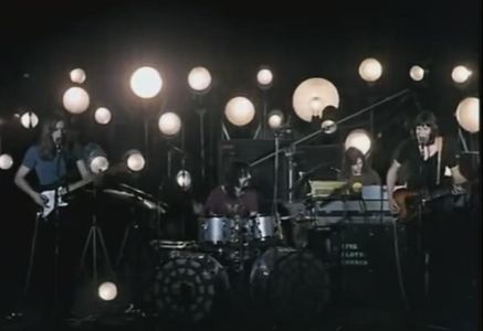 David Gilmour, Nick Mason, Roger Waters, Richard Wright, and Pink Floyd in Pink Floyd: Live at Pompeii (1972)