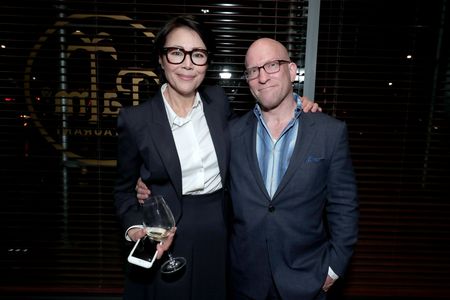 Ann Curry and Solly Granatstein at an event for The Fourth Estate (2018)