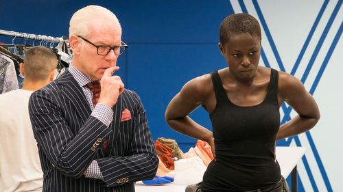 Tim Gunn and Laurence Basse in Project Runway (2004)