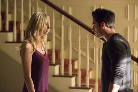 Michael Trevino and Candice King in The Vampire Diaries (2009)