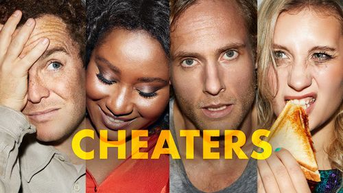 Susan Wokoma, Jack Fox, Joshua McGuire, and Callie Cooke in Cheaters (2022)