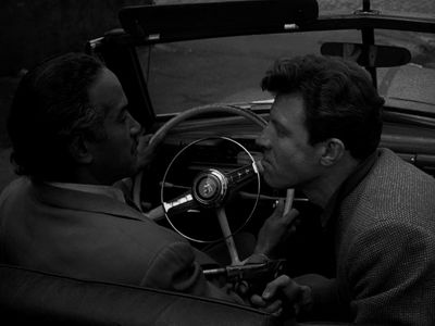 Frank Silvera and Jamie Smith in Killer's Kiss (1955)