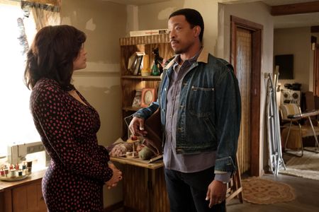 Russell Hornsby and Michole Briana White in BMF (2021)