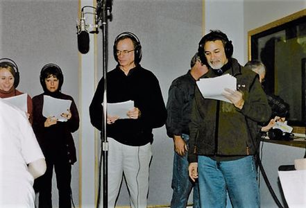 Tony Castillo, Chelcie Ross, Laura Russell, and Linda Reiter in The Twilight Zone Radio Dramas (2002)