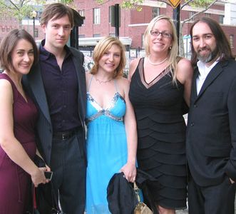 Trail of Crumbs at the 2008 Hoboken International Film Festival. Claire Bocking, Robert McAtee, Molly Leland, Sara Nay, 