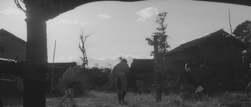 Shintarô Katsu and Eijirô Yanagi in The Tale of Zatoichi Continues (1962)
