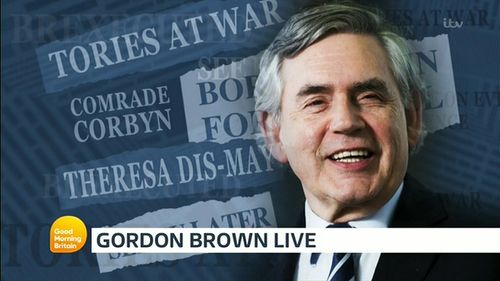 Gordon Brown in Good Morning Britain (2014)