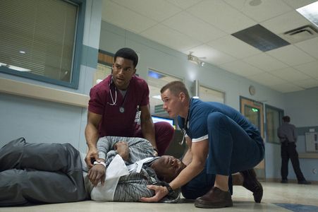 Brendan Fehr, James Roch, and Grantham Coleman in The Night Shift (2014)