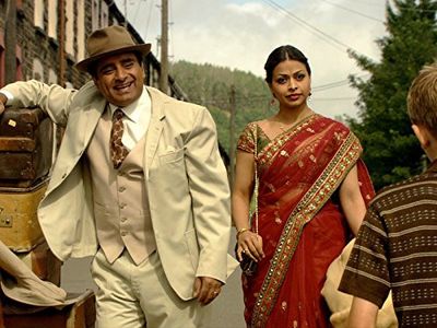 Sanjeev Bhaskar and Ayesha Dharker in The Indian Doctor (2010)
