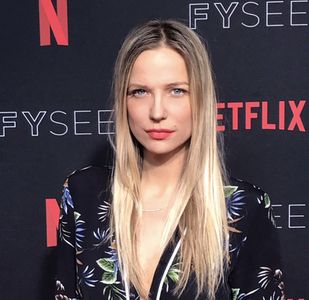 Marni Lustig attends Netflix Premiere, 2019