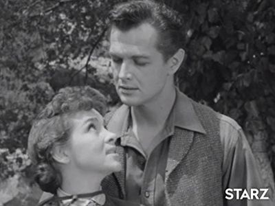 Barbara Bestar and Steven Clark in Death Valley Days (1952)
