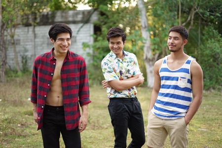 Albie Casiño, Jerome Ponce, and Tony Labrusca in The Generation That Gave Up on Love (2019)