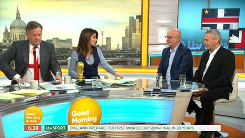 Piers Morgan, Susanna Reid, Kevin Maguire, and Iain Dale in Good Morning Britain (2014)