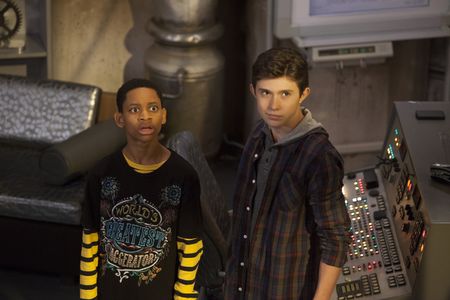 Tyrel Jackson Williams and Mateus Ward in Lab Rats (2012)