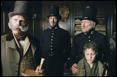 Edward Hardwicke and Barney Clark in Oliver Twist (2005)