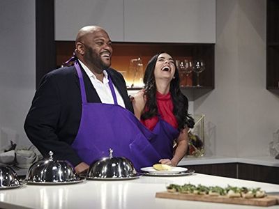 Ruben Studdard and Katie Lee in Celebrity Food Fight (2015)