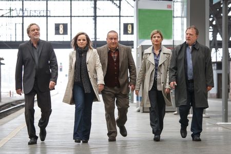 Astrid M. Fünderich, Sissy Höfferer, Udo Kroschwald, Andreas Schmidt-Schaller, and Gerd Silberbauer in SOKO: Der Prozess