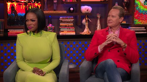 Carson Kressley and Kandi Burruss in Watch What Happens Live with Andy Cohen: Kandi Burruss & Carson Kressley (2022)