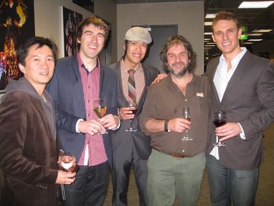 With Peter Jackson - Hobbit Wrap Party