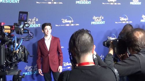 Sean Philip Glasgow at the premiere of Diary Of A Future President
