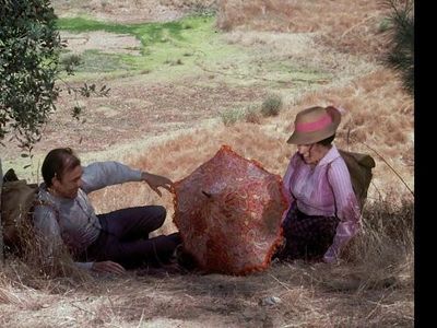 Richard Bull and Katherine MacGregor in Little House on the Prairie (1974)