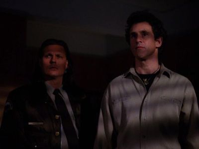 Michael Horse and Michael Ontkean in Twin Peaks (1990)