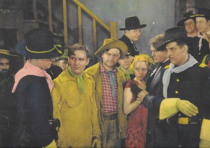 Gene Autry, Marie Astaire, Pinkey Barnes, Monte Blue, George J. Lewis, Max Terhune, Al Brinker, and John Caldwell in Rid