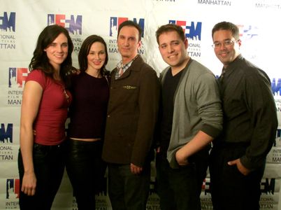 Mandy Evans, Kerri Miller, Roberto Lombardi, Chris R. Notarile and Ralph Henriquez on the red carpet at the 2013 Interna