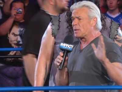 Eric Bischoff, Mark LoMonaco, and Chris Parks in TNA iMPACT! Wrestling (2004)