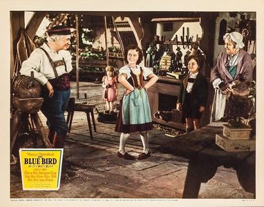 Shirley Temple, Cecilia Loftus, Johnny Russell, and Al Shean in The Blue Bird (1940)
