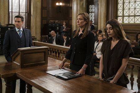 Elizabeth Marvel, Natia Dune, and Raúl Esparza in Law & Order: Special Victims Unit (1999)