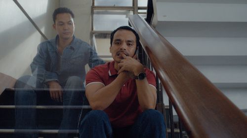 Bong Cabrera and Anthony Falcon in Leonor Will Never Die (2022)