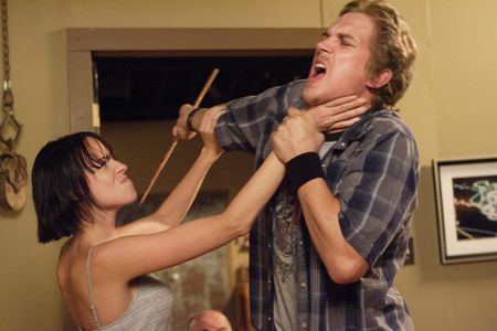 Jason Mewes and Erica Cox in Bitten (2008)