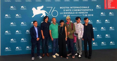 Sylvia Chang, Zhuangzhuang Tian, Yonfan, Gang Zhang, Albert Lee, Wen-Ming Hsieh, and Alex Tak-Shun Lam at an event for N