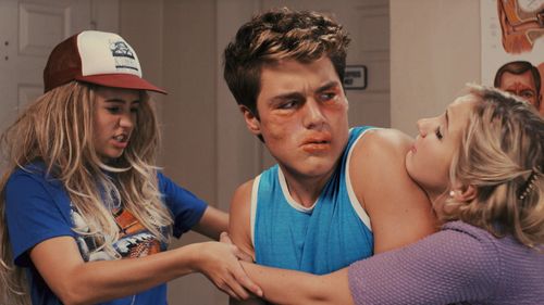 Audrey Whitby, Lia Marie Johnson, and Charlie DePew in Terry the Tomboy (2014)