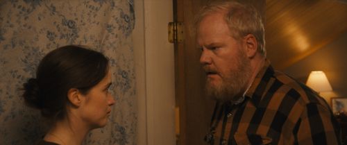 Jim Gaffigan and Alice Englert in Them That Follow (2019)