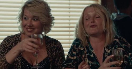 Miranda Richardson and Patty O'Neil in Stronger (2017)