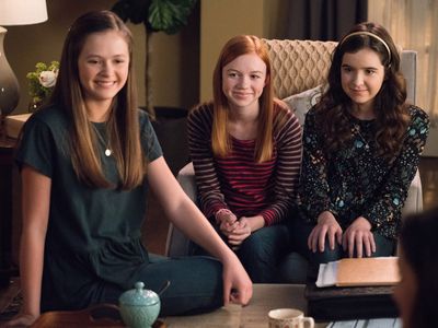 Aubrey K. Miller, Olivia Sanabia, and Abby Donnelly in Just Add Magic (2015)